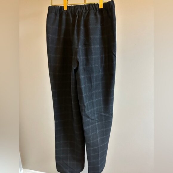 Aritzia Babaton Jimmy Pants – Size Small – Black Fine Grid - Picture 3 of 8